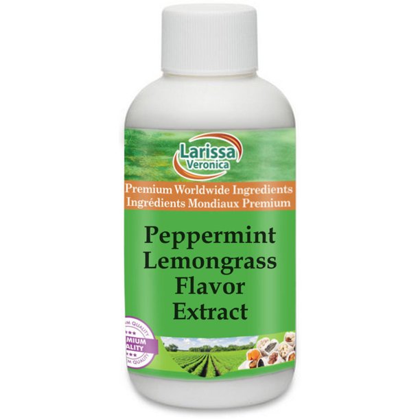 Larissa Veronica Peppermint Lemongrass Flavor Extract, (Peppermint