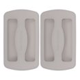thumbnail image 1 of Raindrops 2Pcs Grey Silicone Toaster Lid Covers Universal Fit Easy Wipe Protective Cover, 1 of 8