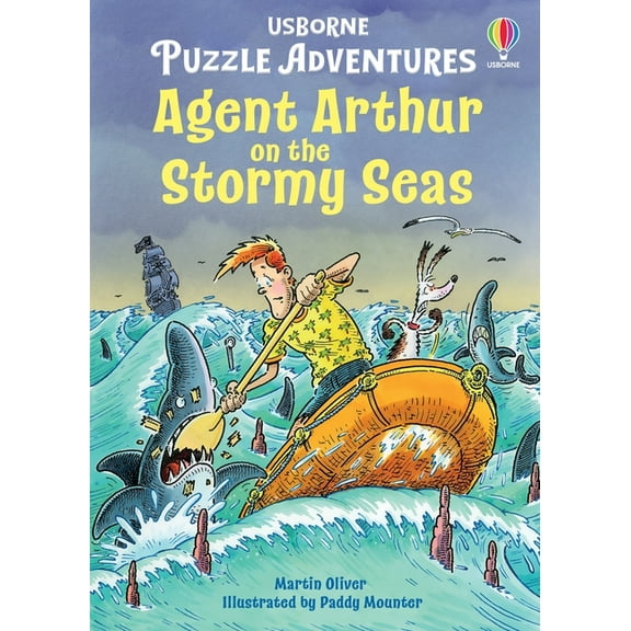 Puzzle Adventures Agent Arthur on the Stormy Seas, (Paperback)