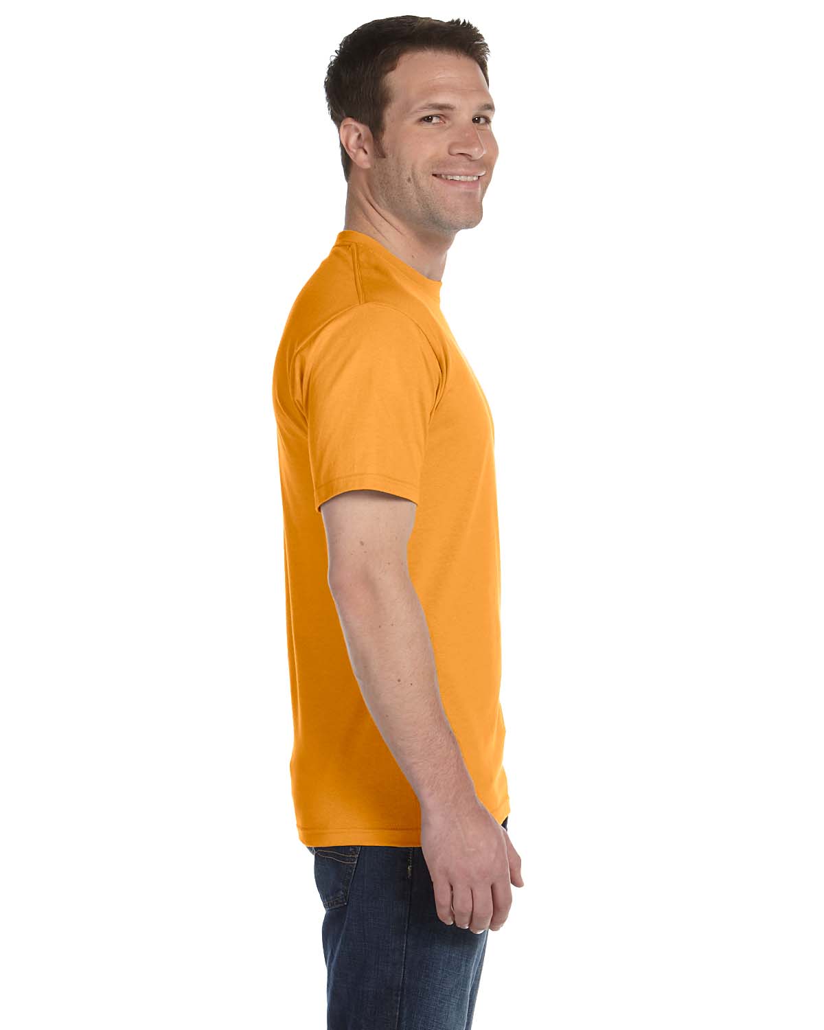 Mens 5.2 oz. ComfortSoft Cotton T-Shirt 5280 (2 PACK) - image 2 of 3