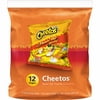 Cheetos Crunchy Flamin' Hot Cheese Flavored Puffed Snack Chips, 1 oz Bags, 12 Count Multipack