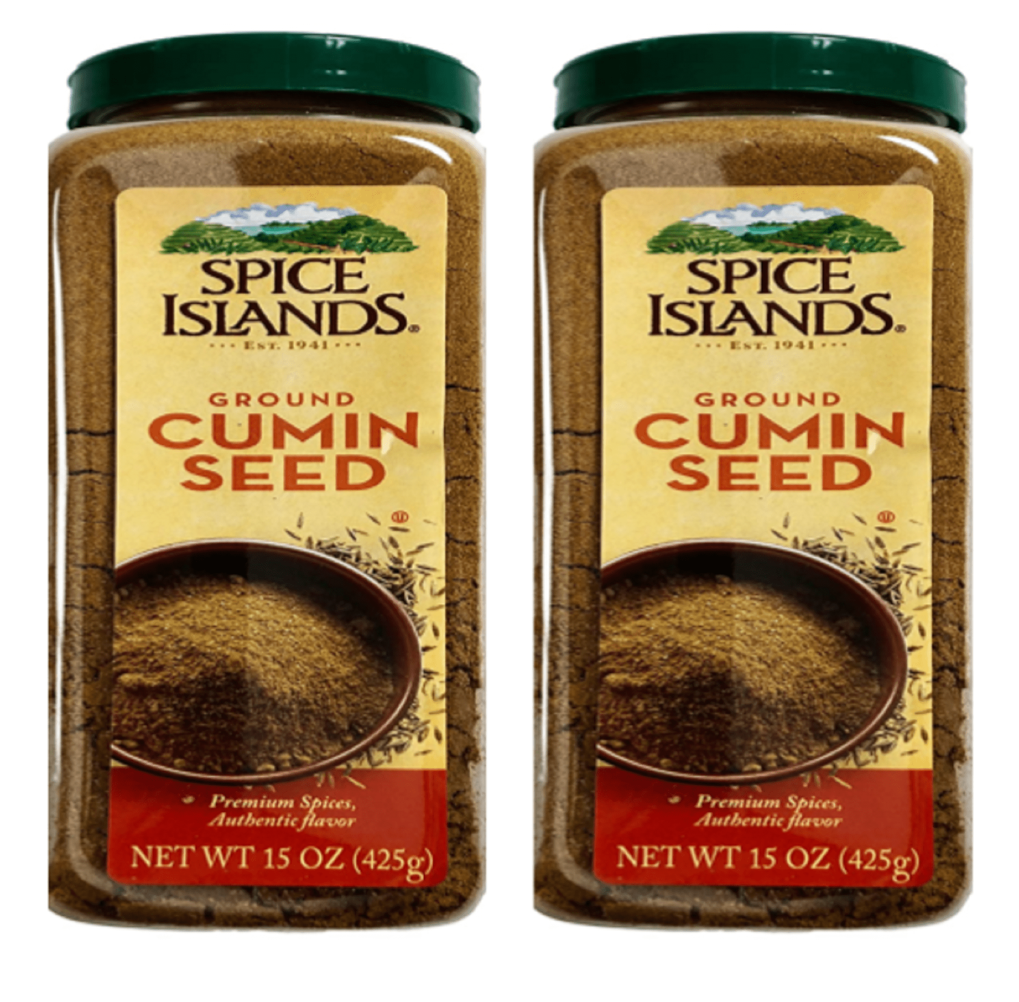 Spice Islands Ground Cumin Seed Herb Premium Authentic Flavor, 15 Ounce