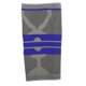 thumbnail image 1 of Protector de rodilla transpirable y caliente con almohadilla de silicona amortiguadora para deportes al aire libre (gris L), 1 unidad, 1 of 2