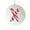 Red, White, Multi-color, variant on Christmas 26 Letters Candy Cane Hanging Ornaments, Acrylic Christmas Tree Candy Cane Alphabet Decoration Pendant, Christmas Candy Cane Ornament Xmas Tree Hanging Decor, 3.9 Inch