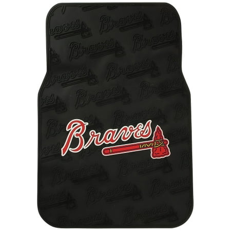 Atlanta Braves Mat - Atlanta Braves Two Piece Front Car Mats - No Size