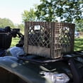 thumbnail image 2 of MIRAMAR Milk Crate, Stackable Plastic Storage Bin with Handles, 16 Qt, Camo, 2 Pack, 2 of 7