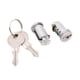 thumbnail image 5 of Cerraduras de seguridad tipo barril para barras de techo, cilindros de cerradura, núcleos de cerradura con llaves para automóviles 2 núcleos de bloqueo, 5 of 9