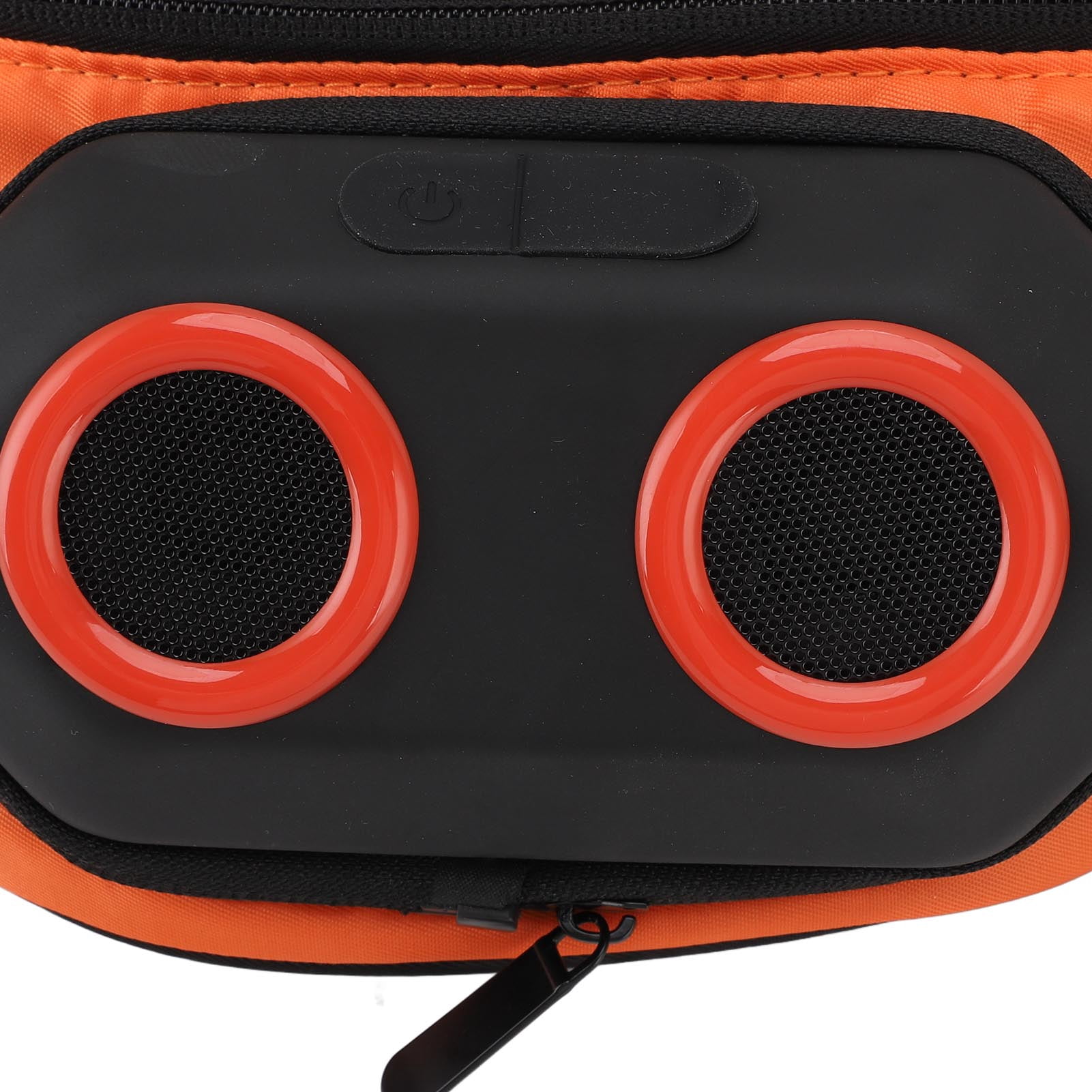 YAHHU Premium Outdoor Waist Pack Speaker with Bluetooth, Detachable Waterproof Running Belt Pouch Loud Sound Sport Bag for Hiking & Workout, 9.8 x 6.9 Inches / 25 x 17.5 cm, Orange