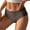 Coffee, variant on Panties for Women,Fashion Low Waist Striped Briefs Comfortable Lace Underwear for Daily Wear,Womens Underwear,Khaki,S