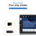 thumbnail image 4 of Reproductor MP5 automático de 7 pulgadas, función Carplay, Radio FM para coche, pantalla LCD para coches, SUV, camiones Tmvgtek Accesorios para autos y motos, 4 of 9