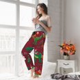 thumbnail image 6 of Picia Dinosaur Christmas Happy New Year Womens Soft Woven Cotton Elastic Waistband Sleep Pajama Pant Lounge Sleep Pant With Pockets And Drawstring-X-Large, 6 of 9