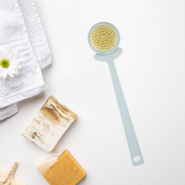 UPOUART De Ducha Para Cuerpo Con Mango Verde Exfoliante Y Textura Cómoda Para Diario