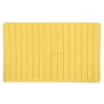 thumbnail image 1 of DII Yellow Ribbed Rug, 1 of 3