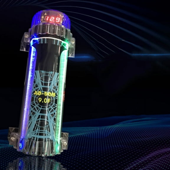 9.0 Farad Capacitor Auto Car Audio Digital Voltage Power Subwoofer Modification