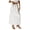 White, variant on GEWSEY Women Half Slip Soft Satin Half Slip Lace Long Underskirt Half Slips for Under Dresses White/Black/Beige S-XXL (Yellow, L)