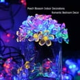 thumbnail image 4 of Solar Outdoor String Lights 8 Modes Cherry Blossom Flower Shaped Fairy Lights for Christmas Patio Garden Xmas Decoration, 21FT 30LED, Mixcolor, 4 of 6