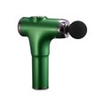 thumbnail image 3 of Fascia eléctrica Masajeador 3200RPM Masaje de mano ajustable de mano recargable Fitness Ejercicio Cuerpo Relajación Relieve Green Advancent CE001395-03B, 3 of 7