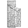 thumbnail image 2 of Cute Black and White Cartoon Line Drawing Dog Toddler Nap Mats for Kids Preschool,Sleeping Mat Bag or Kids,Toddler Sleeping Bag,Toddler Nap Mat or Daycare, 2 of 6