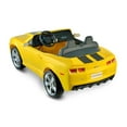 Kid Motorz Chevrolet Camaro 12Volt BatteryOperated RideOn, Yellow with Racing Stripes