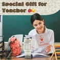 thumbnail image 2 of Teacher Gifts for Women, 40oz Teacher Tumbler with Handle, Teacher Appreciation Week Gifts, Best Teachers Gifts Ideas for Birthday Christmas Graduation Back to School Teacher Nutrition Facts Cup, 2 of 6