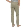 thumbnail image 2 of Dickies Girls School Uniform Skinny Fit Straight Leg 5-Pocket Stretch Twill Pants, Sizes 4-18, 2 of 2