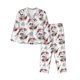thumbnail image 1 of Fotbe Koi Fish Conjunto de Pijama de Manga Larga para Mujer con Estampado, Ropa de Dormir de 2 Piezas, Conjunto de Casa Suave y Cómodo con Bolsillos-Large, 1 of 7
