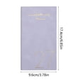 thumbnail image 2 of Bxaolu Pocket Planner for Purse 3.8" x 6.8" - A6 Size Planner, 120 Pages, Weekly Planner/Weekly Agenda/Monthly Calendar Organizer (Green), 2 of 6