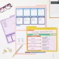 thumbnail image 3 of Set of 12 Project File Folders with Notes Section, 1/3 Cut Tab Office Supplies in 6 Colors (Letter Size), 3 of 10