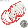 thumbnail image 1 of 10PCS White AGC Glass Inline Fuse Holder Quick Connect Cable Socket for 20AWG, 1 of 6