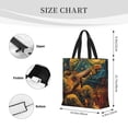 thumbnail image 3 of Xecao Starry Night Guitar Turtle for​Reinforced Shoulder Tote Bag Scratch-Proof Design Spacious Organizer Crossbody Carry Daily Commute Must-Have, 3 of 7