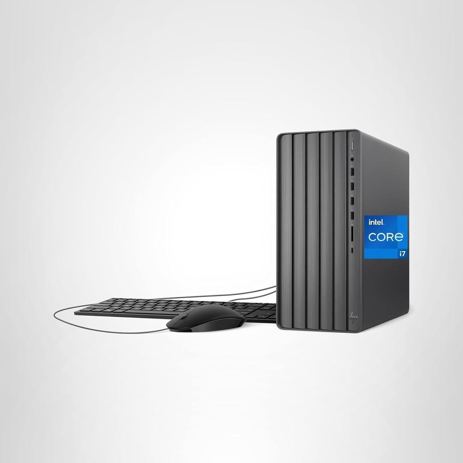 HP Gaming Desktop - AMD Ryzen 5, 12GB Memory, 512GB SSD, Dark