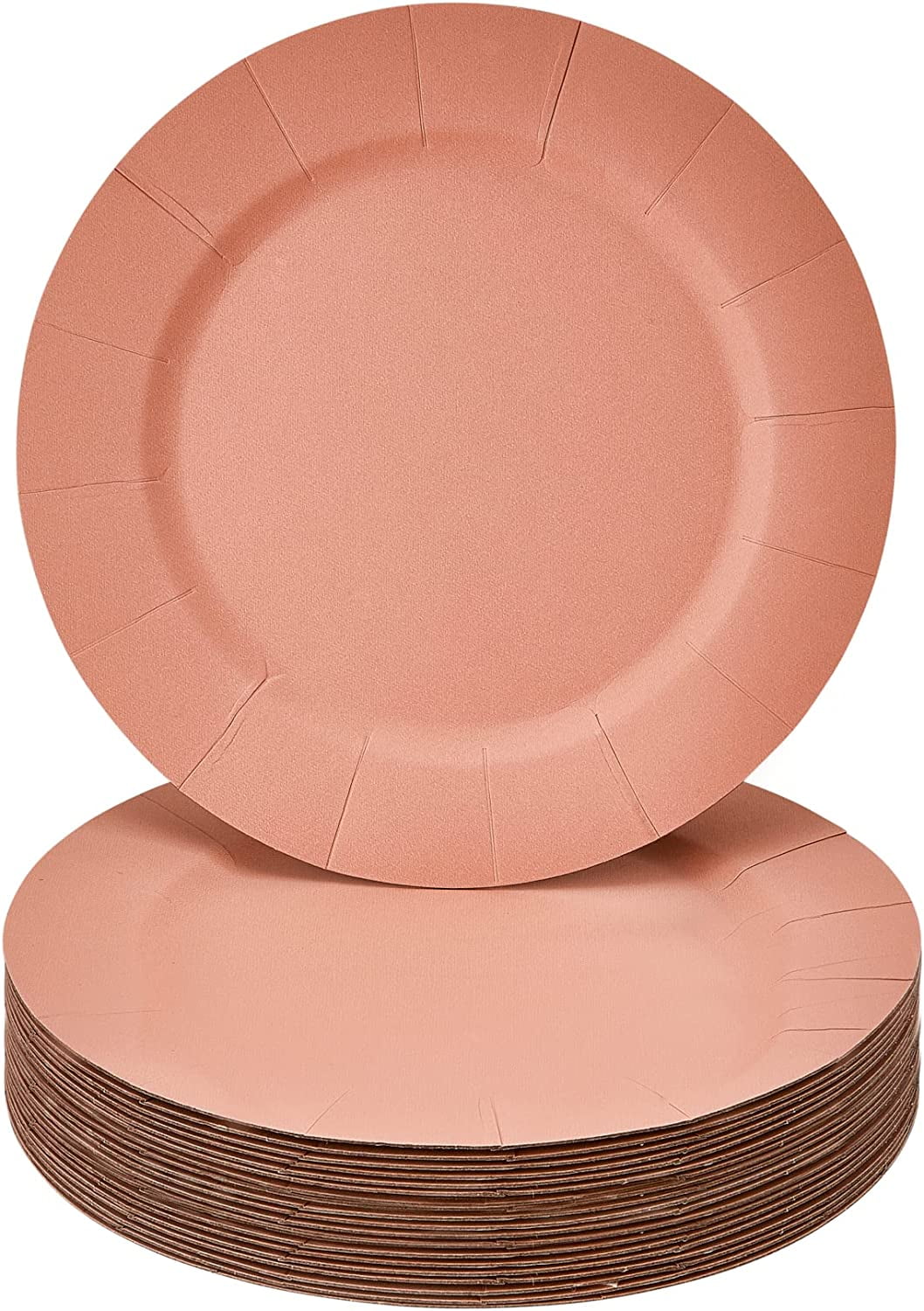 Elegant Disposable Charger Plates For Party (10 Piece) Heavy Duty