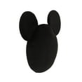 thumbnail image 4 of Disney Mickey Mouse Black Plush 3 Piece Wall Décor, 4 of 5