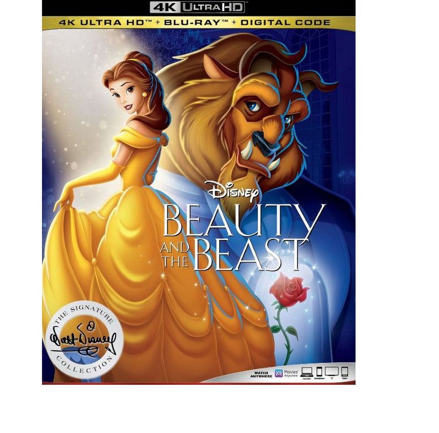 Beauty and the Beast Signature (4K Ultra HD + Blu-ray + Digital Code)