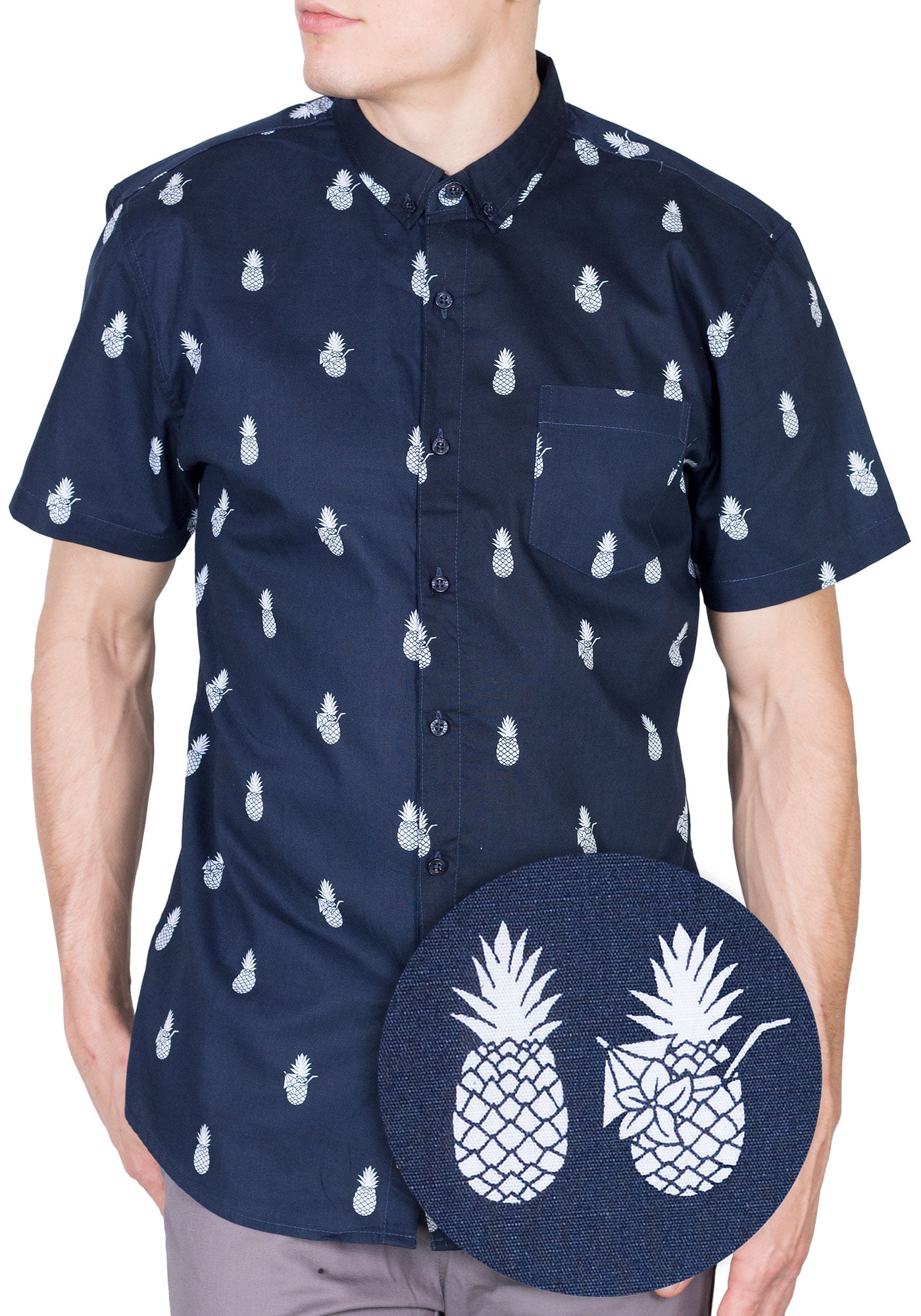 pineapple short sleeve shirt