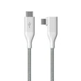 thumbnail image 3 of Auto Drive LXMF026 6 ft 90° USB-C to Lightning Cable Single Piece, White, 3 of 8