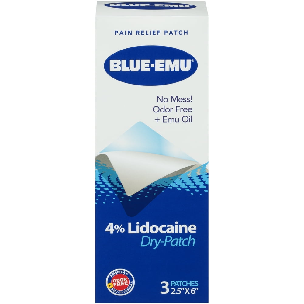 BlueEmu Lidocaine Patch