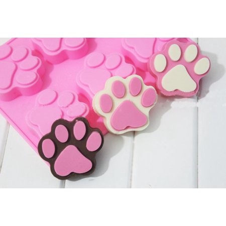 2 Pieces Moule A Gateau En Silicone Bricolage Savon A La Main Griffe De Chat Moule A Gateau En Silicone Walmart Canada