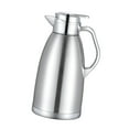 thumbnail image 5 of TISHITA Thermal Insulated Carafes Kettle,Coffee Tea Pot,Multipurpose Water Jug Pitcher,Vacuum Jar Dispenser for Home,Kitchen,Beverage silvery, 5 of 8