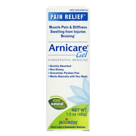 Boiron Arnicare Homeopathic Muscle Pain Relief Medicine Gel, 1.5 oz, 6-Pack