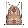 thumbnail image 1 of Xecao Traditional Tribal Aztec Pattern Sports Drawstring Backpack - String Swim Gym Bag with Wet Proof Pocket for Women&Men-Medium, 1 of 6