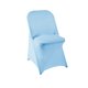 thumbnail image 4 of Party, Banquet, Holidays, Celebration Chair Covers, Folding Chair Covers, Universal Fitted Chair Slipcovers for Wedding, sky blue, 4 of 5