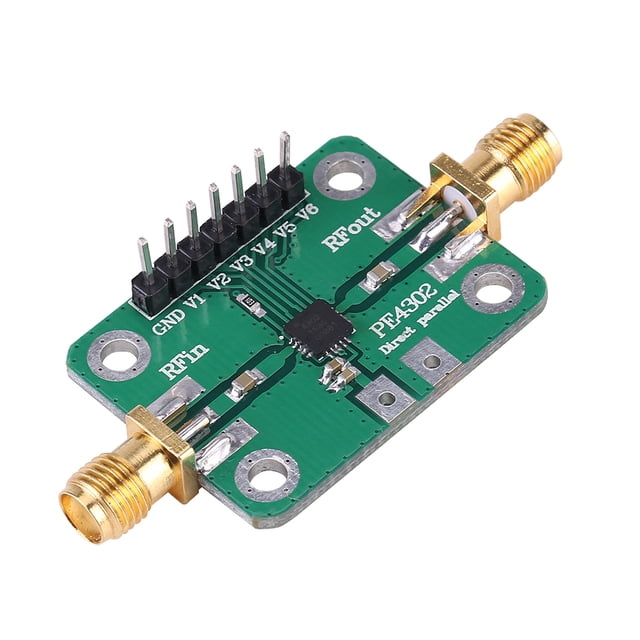 Atenuador de control numérico PE4302, modo inmediato paralelo, 1 MHz a 4 GHz