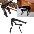 thumbnail image 3 of PEACNNG 2 Packs Tuner de Guitare Folk Capo Classique Ukulélé Accessoires Métal, 3 of 6