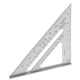 thumbnail image 2 of Escuadra para vigas de aleación de aluminio, escuadra para vigas de 7 pulgadas, escuadra para carpintero de aluminio, escuadra triangular para carpintero, resistente y robusta, 2 of 8