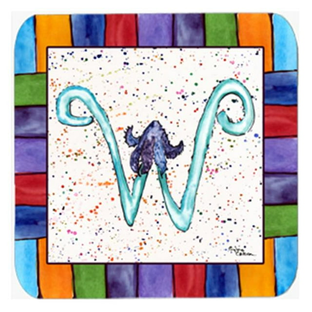 Starfish Foam Coasters - Set 4, 3.5 x 3.5 In.