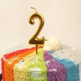 thumbnail image 2 of Bearachild Paquete de 10 velas de cumpleaños Numeral ABS Party Toppers Adornos Superficie lisa Celebraciones 0-9 Favor Cake Candle Herramientas y accesorios para hornear Bearachild HA062228-00, 2 of 6