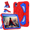 Red+Blue, variant on Case For iPad mini 6 (2021) / mini 7 (A17 Pro) 2024 8.3 inch Multi-Protective Cover With Stand and Pen Holder