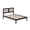 White, variant on Bowery Hill Contemporary Twin Spindle Solid Wood Platform Bed in White