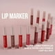 thumbnail image 2 of Lápiz labial líquido mate resistente al agua brillo de labios duradero maquillaje brillo de labios gran oferta ~, 2 of 7